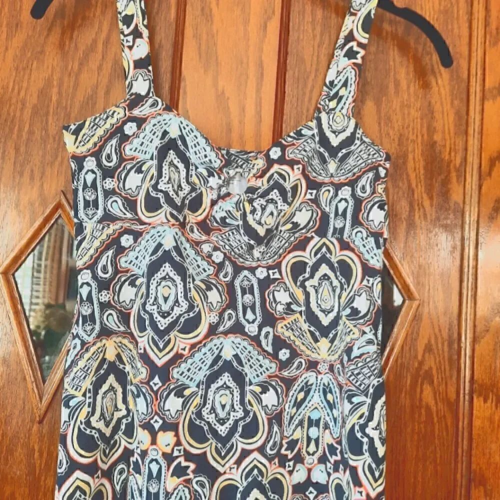 LOFT Paisley Tank Top - Picture 10 of 12